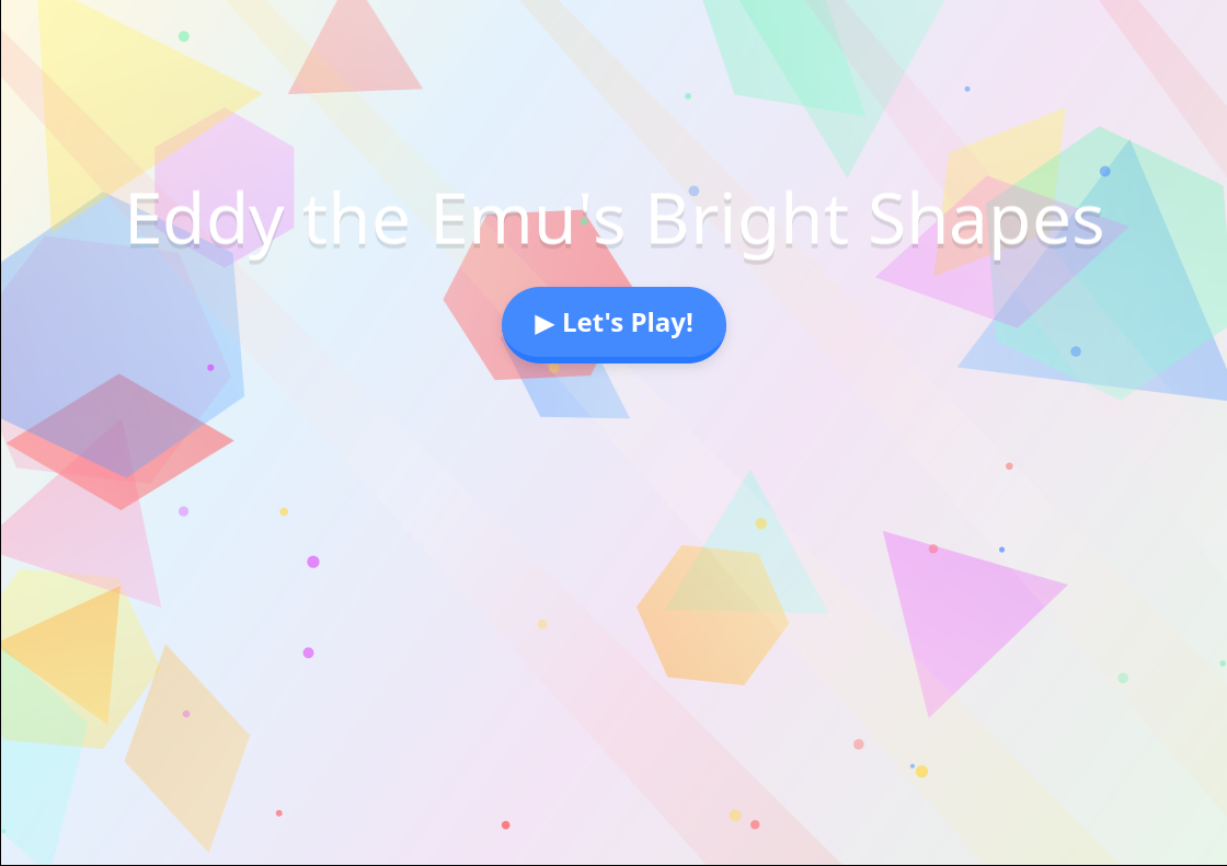 Eddy the Emu's Bright Shapes 7